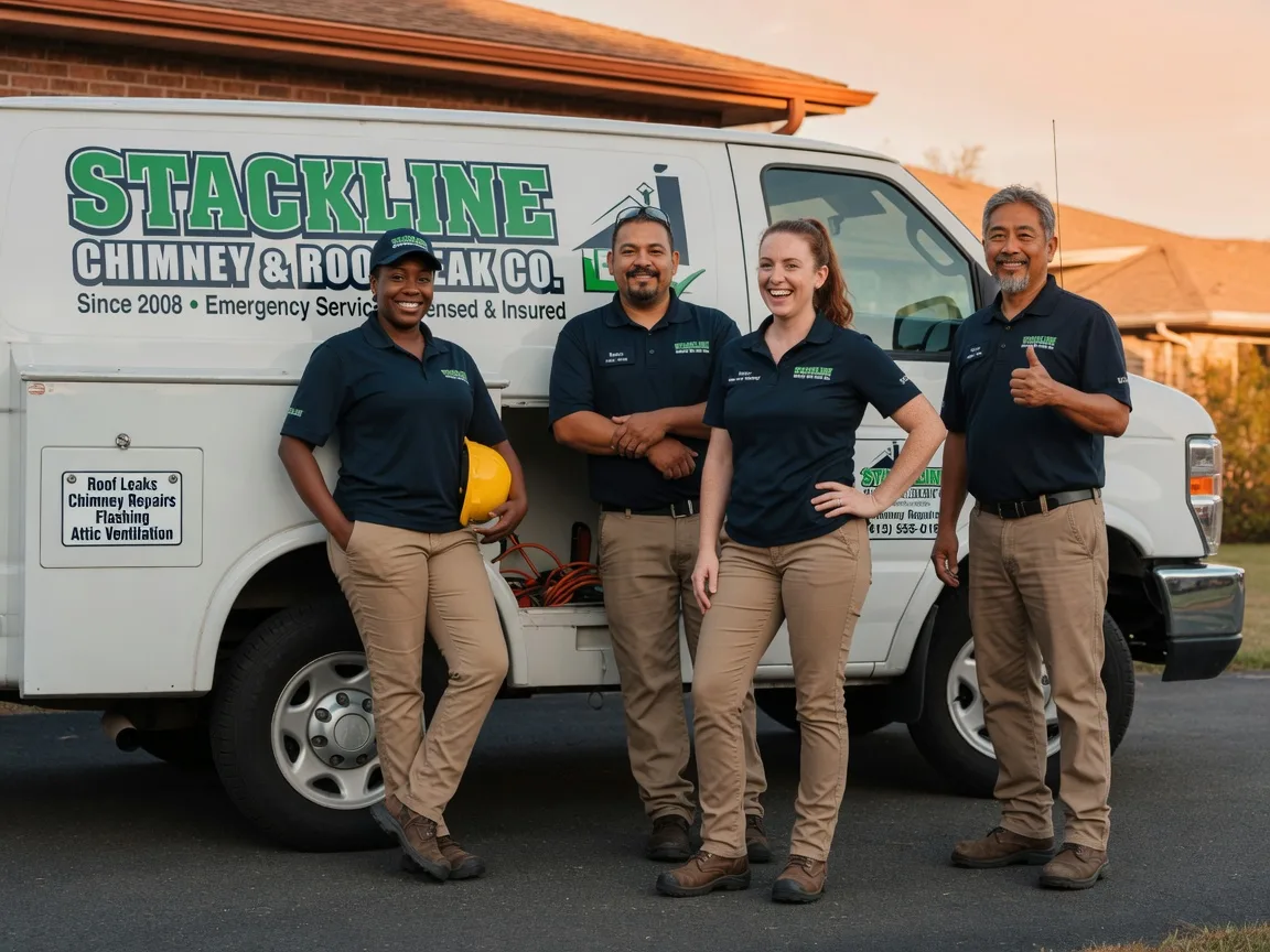 Chimney flashing repair company in Woodland, CA